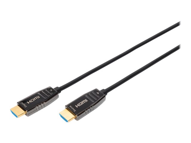 Digitus Cable de fibra ptica hbrido HDMI AOC, UHD 8K, 30 m