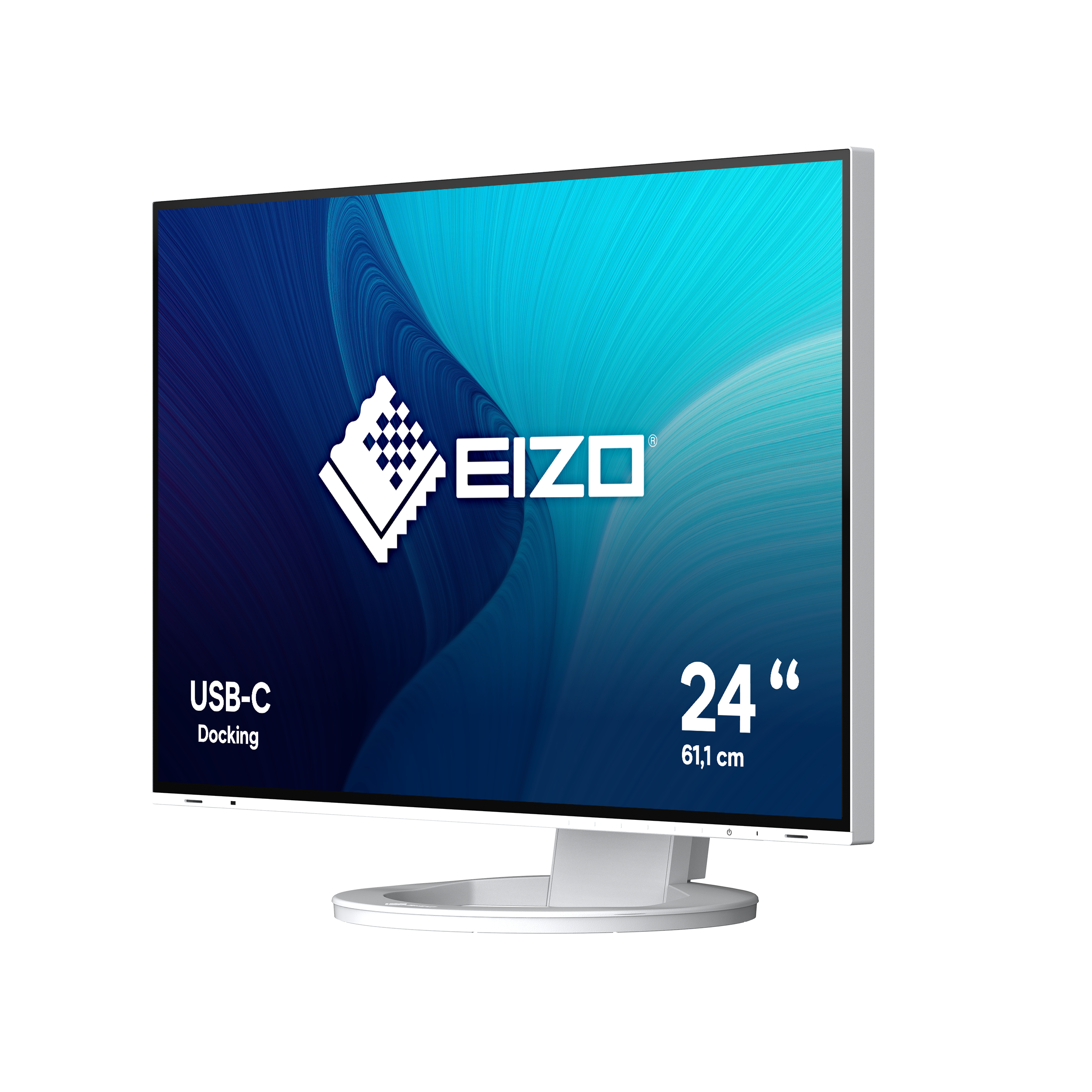 EIZO FlexScan EV2485-WT Monitor PC 61,2 cm (24.1) 1920 x 1200 Pixel WUXGA LCD Bianco