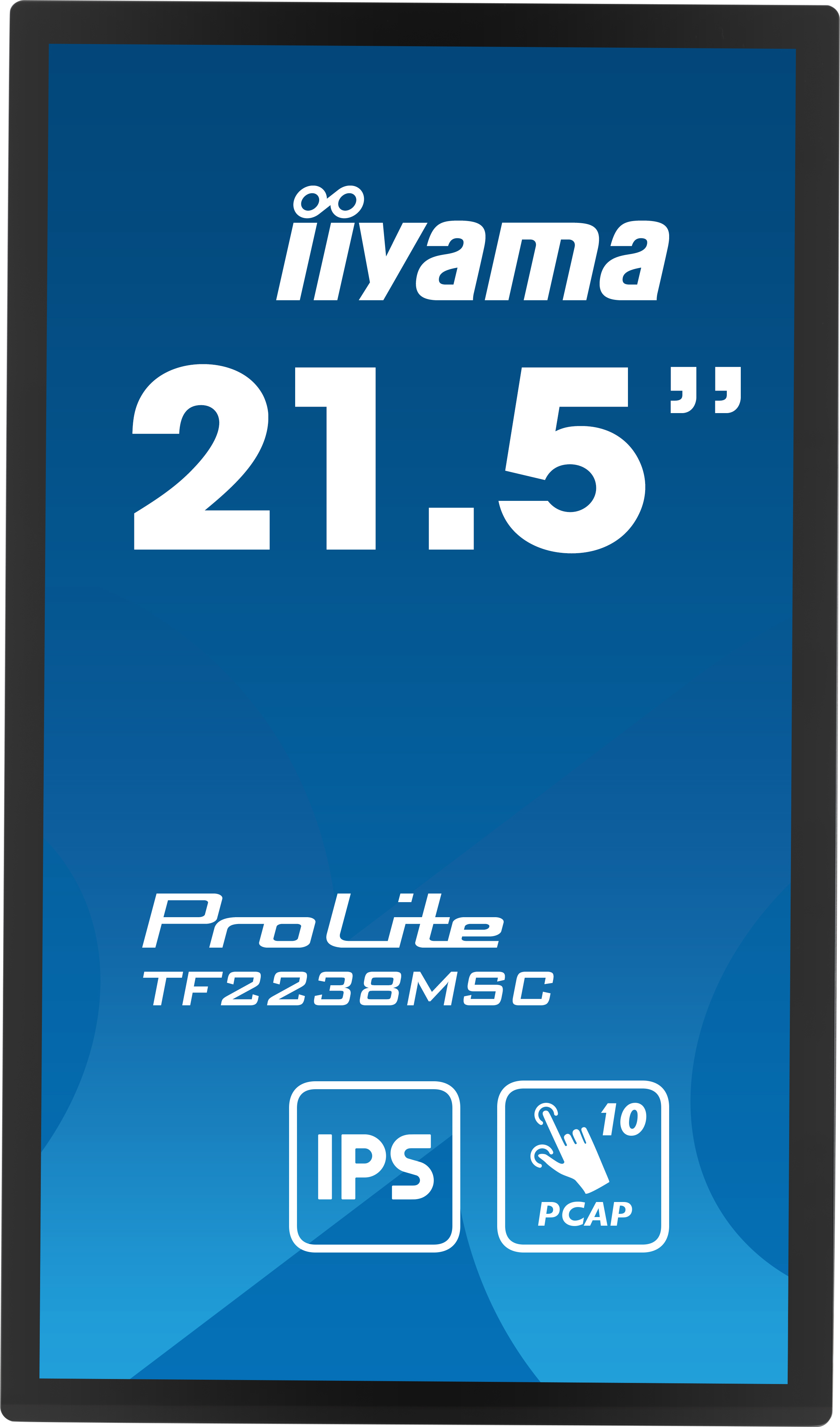 Iiyama ProLite TF2238MSC-B1 - LED-Monitor - 54.5 cm (21.5)