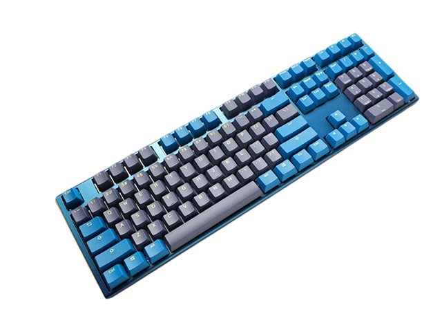 Ducky One 3 Daybreak RGB keyboard USB German Black, Blue, Green