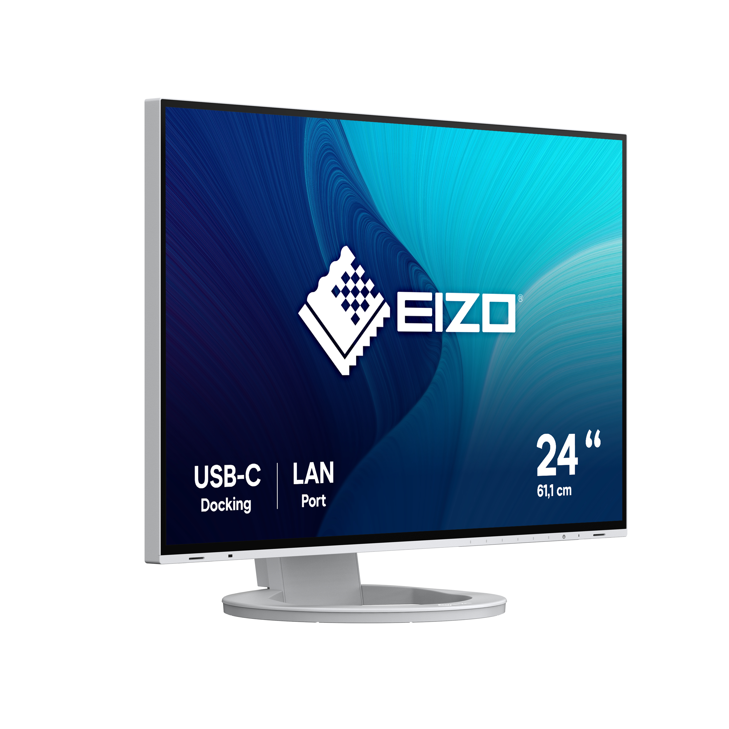 EIZO FlexScan EV2495-WT Monitor PC 61,2 cm (24.1) 1920 x 1200 Pixel WUXGA LCD Bianco