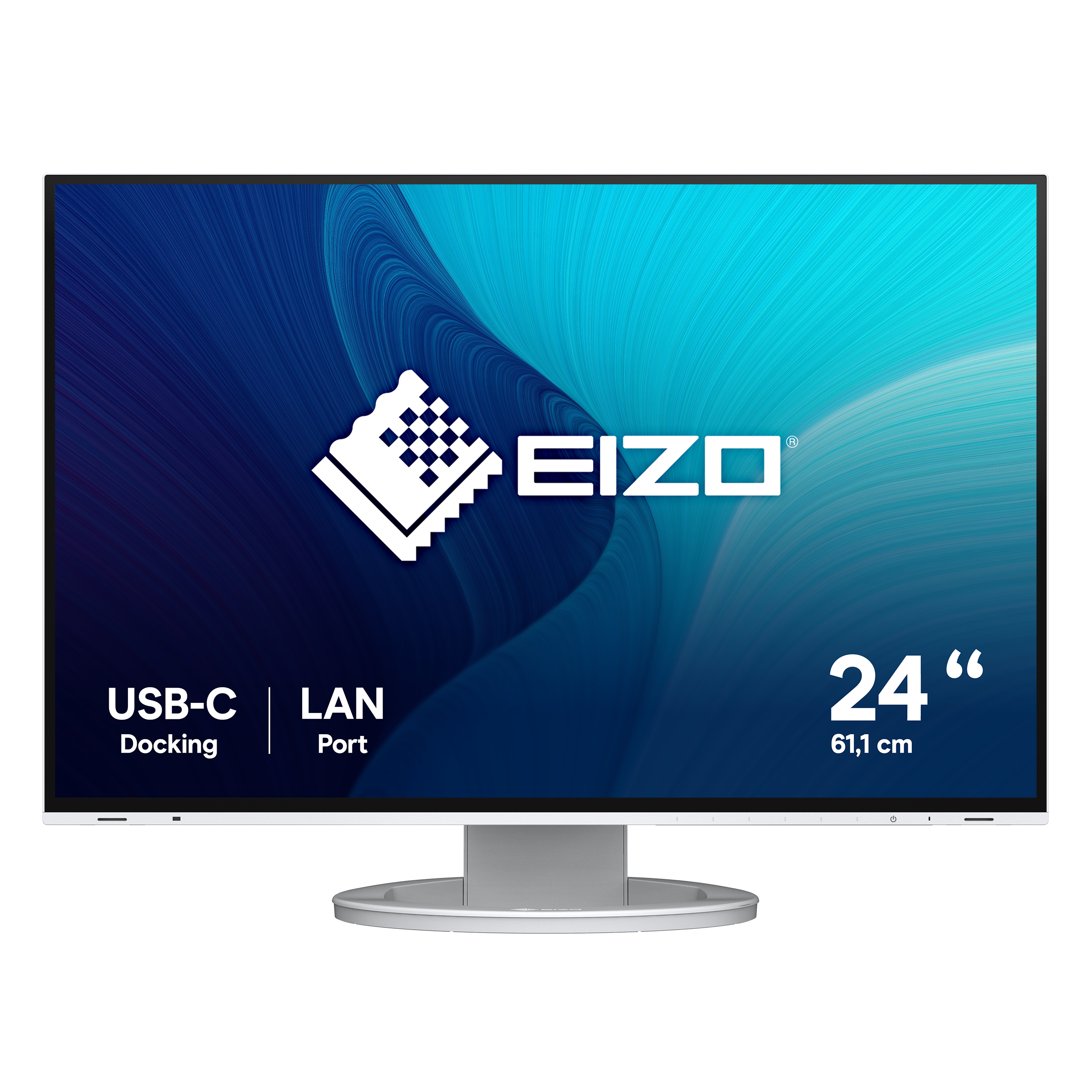 EIZO FlexScan EV2495-WT Monitor PC 61,2 cm (24.1) 1920 x 1200 Pixel WUXGA LCD Bianco