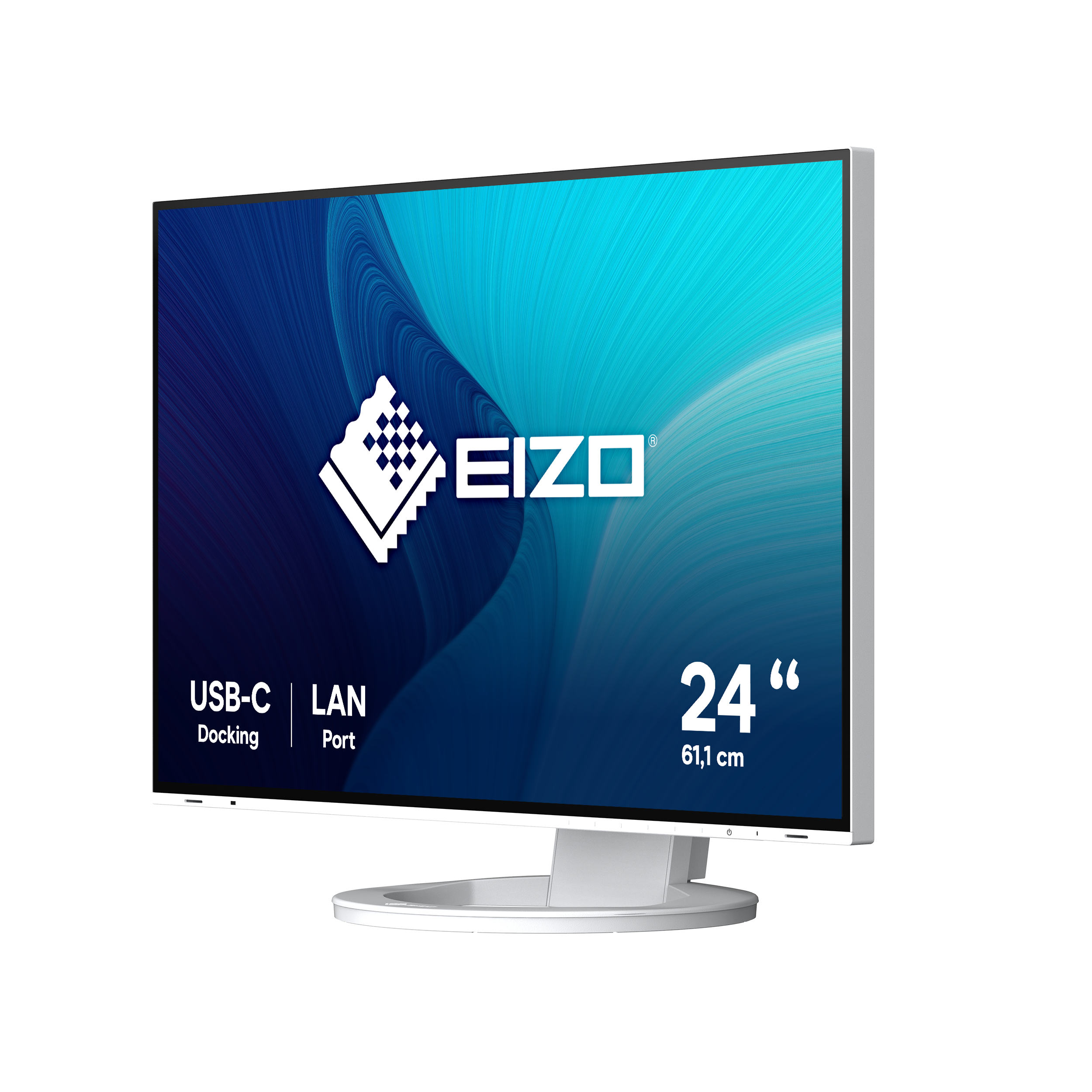 EIZO FlexScan EV2495-WT Monitor PC 61,2 cm (24.1) 1920 x 1200 Pixel WUXGA LCD Bianco