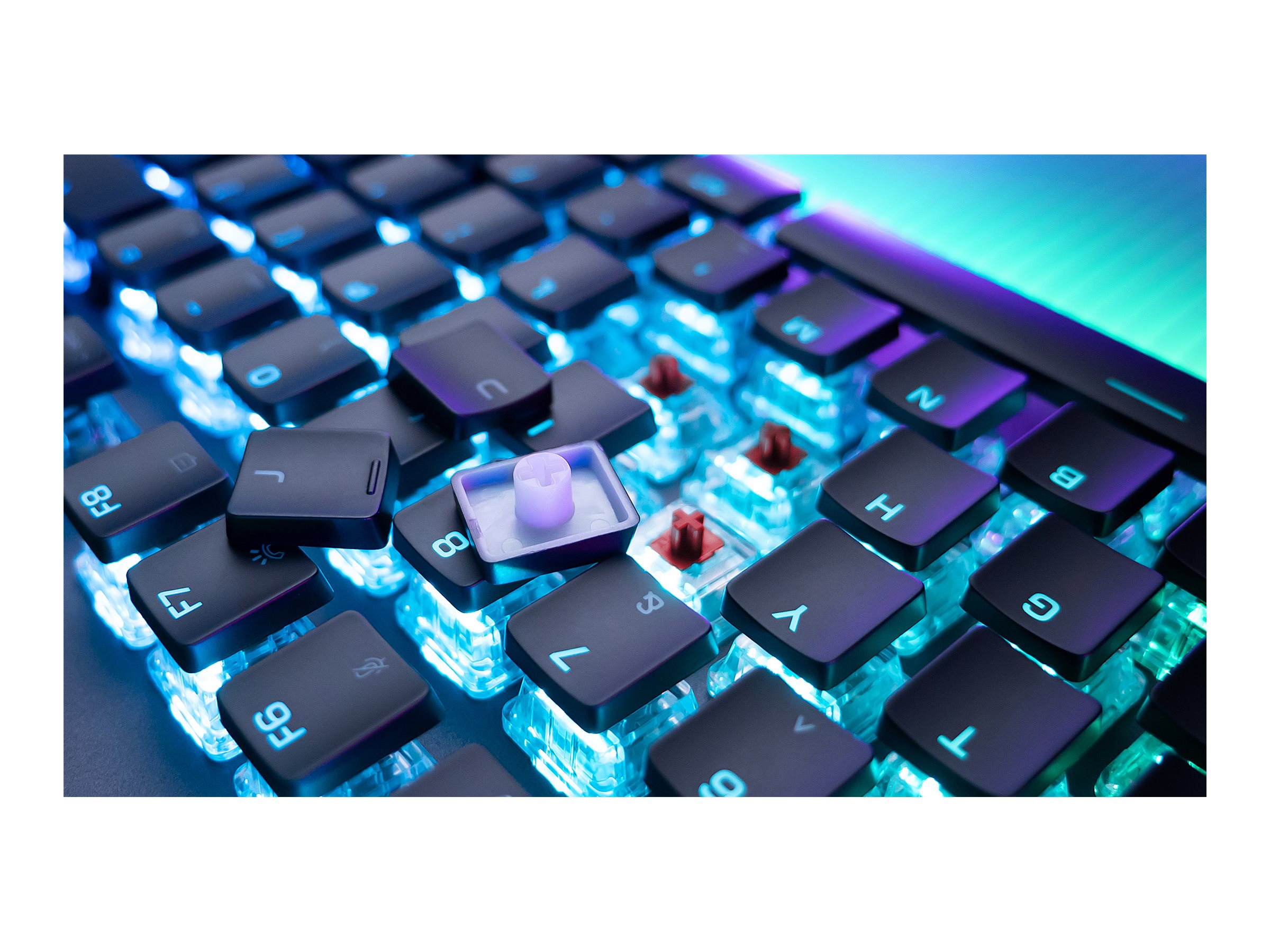 Turtle Beach Vulcan II Max keyboard Gaming USB QWERTZ German Black