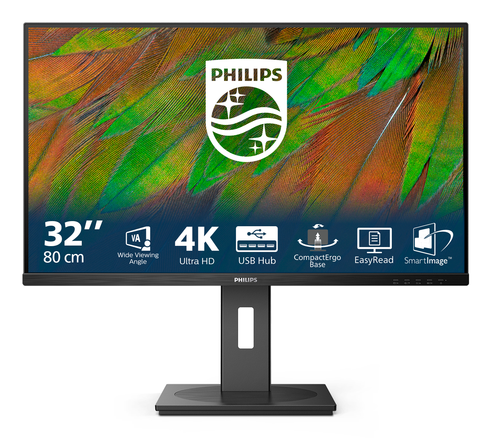 Philips 32B1N3800 - 3000 Series - LED-Monitor - 81.3 cm (32)