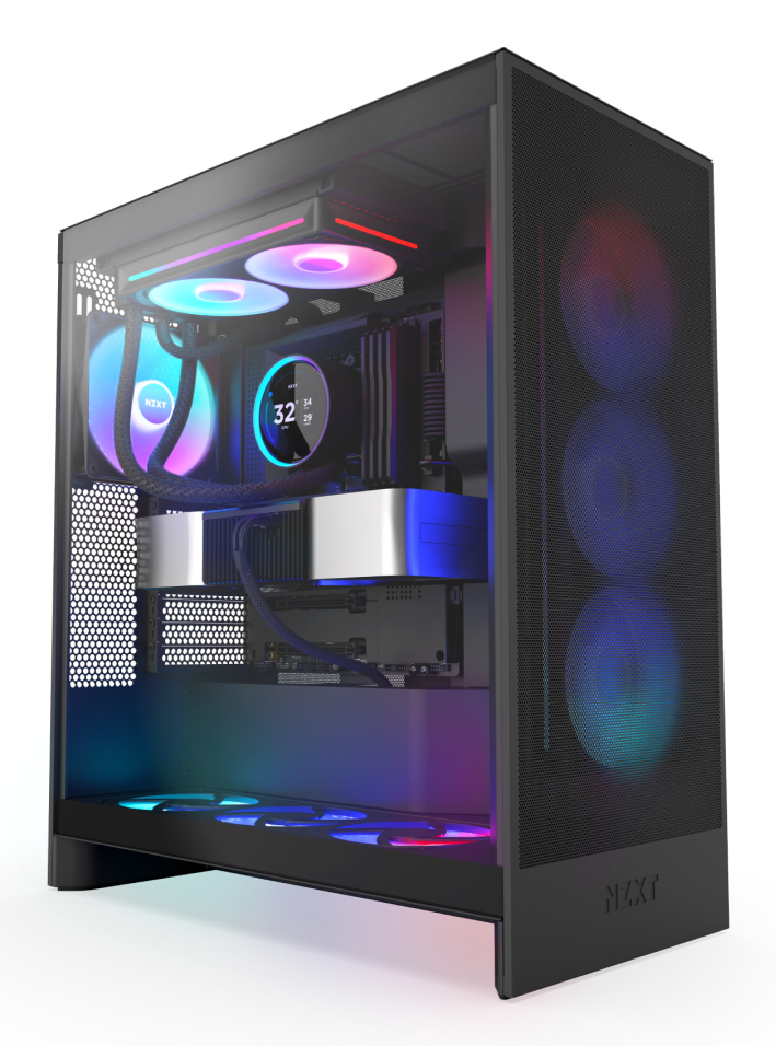 NZXT Kraken Elite 240 RGB Processeur Refroidisseur de liquide tout-en-un 12 cm Noir 1 pi�ce(s)