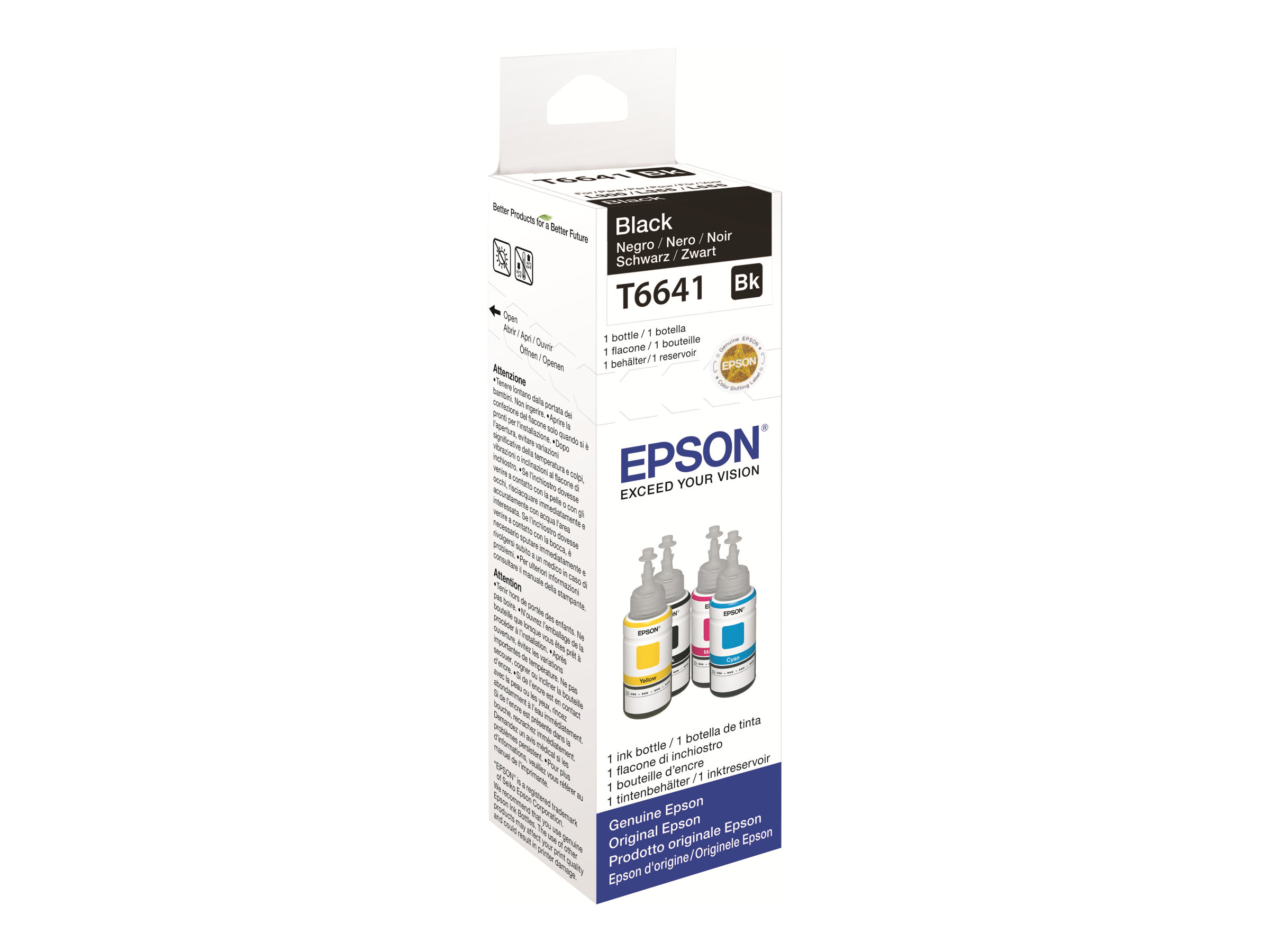 Epson EcoTank 104 - cyan - originale - réservoir d'encre