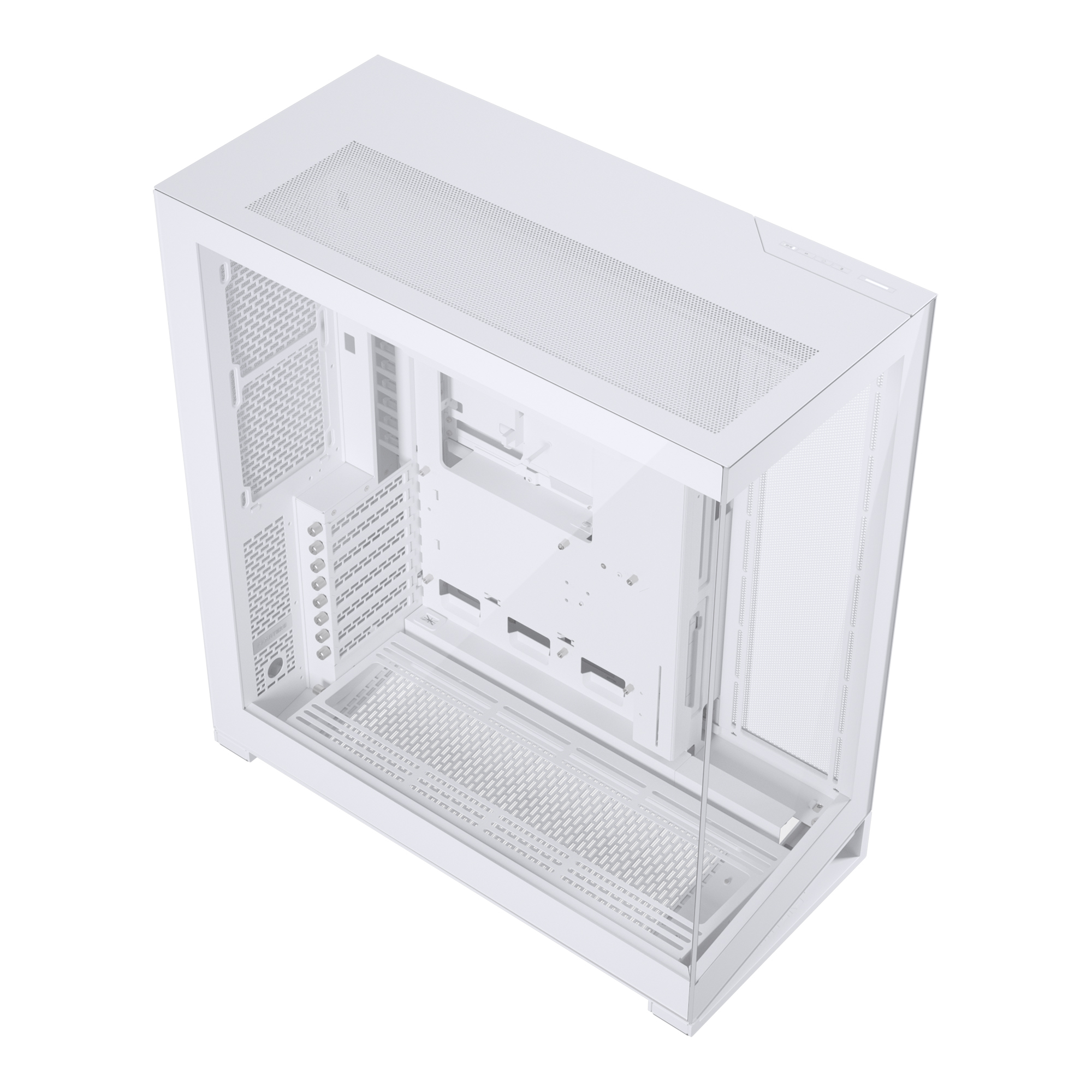  Phanteks (PH-NV723TG_DMW01) NV7 Showcase Full-Tower Chassis,  High Airflow Performance, Integrated D/A-RGB Lighting, Seamless Tempered  Glass Design, 12 Fan Positions, Matte White : Everything Else