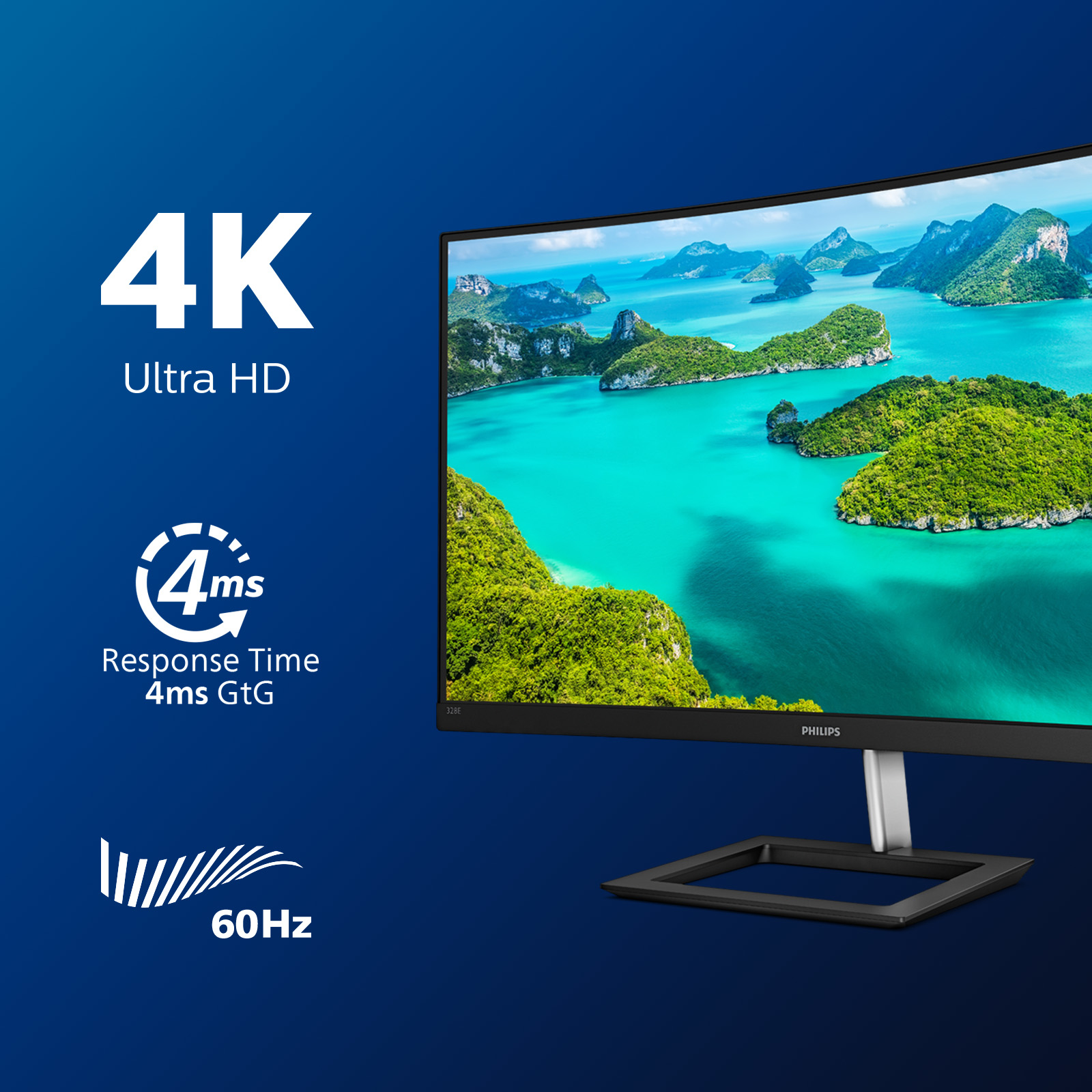 Philips E-line 328E1CA - LED-Monitor - gebogen - 81.3 cm (32)