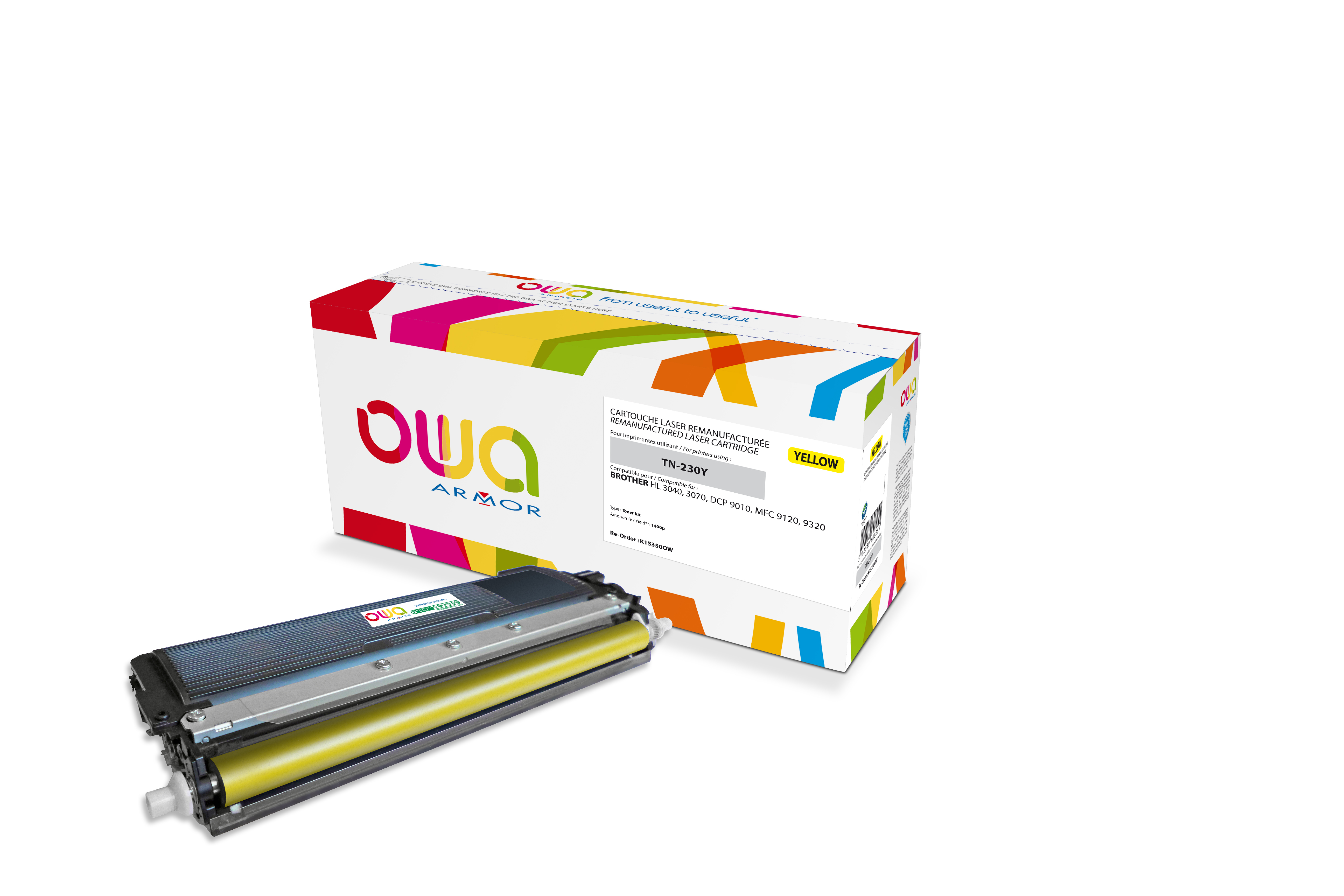Armor K15350OW Cartouche de toner 1 pice(s) Jaune