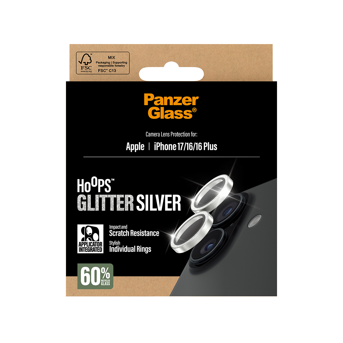 PanzerGlass Hoops - Objektivschutz f�r Handy