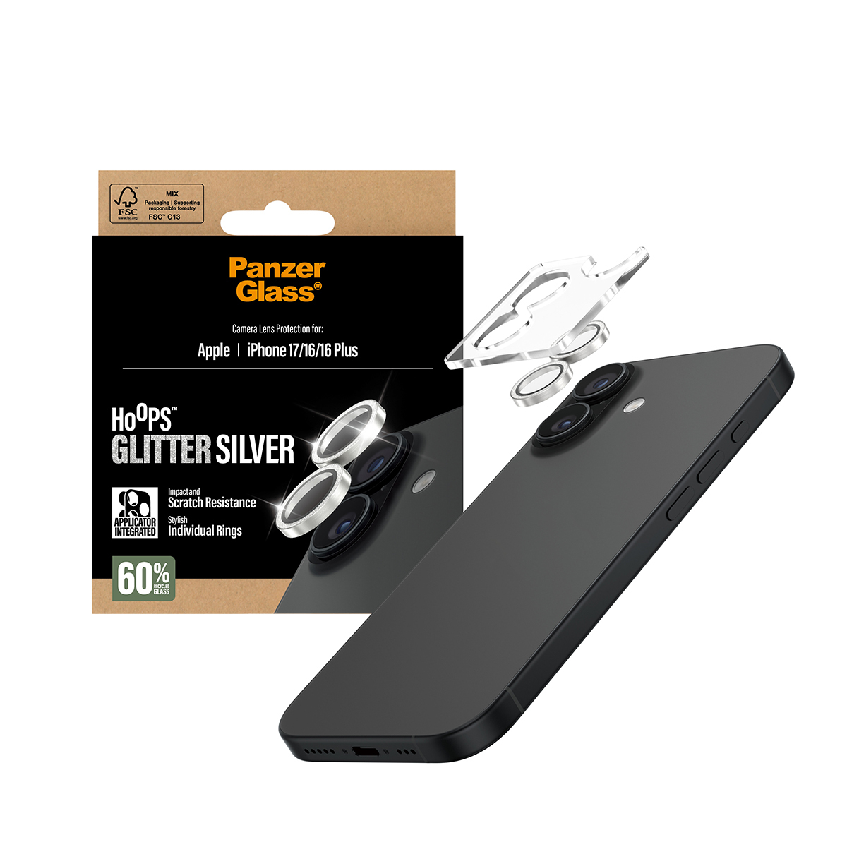 PanzerGlass Hoops - Objektivschutz f�r Handy