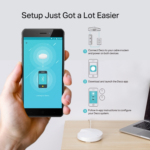TP-LINK Deco M9 Plus - Wireless Router - Netz
