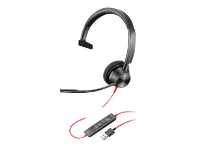 Poly Blackwire 3310 - 3300 Series - Headset - On-Ear