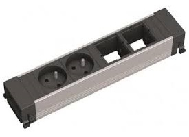 Bachmann Steckdosenleiste - Eingabe, Eingang GST18i3 - Ausgangsanschlsse: 2 (French / UTE)