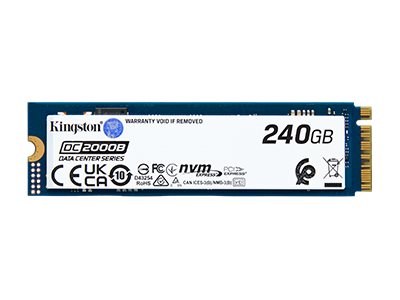 Kingston Technology 240G DC2000B PCIe 4.0 M.2 2280 Enterprise SSD (Non-Heatsink)