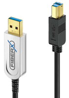 PureLink Serie - USB 3.1 Glasfaser Kabel - USB-A USB-B - Kabel - Digital/Daten