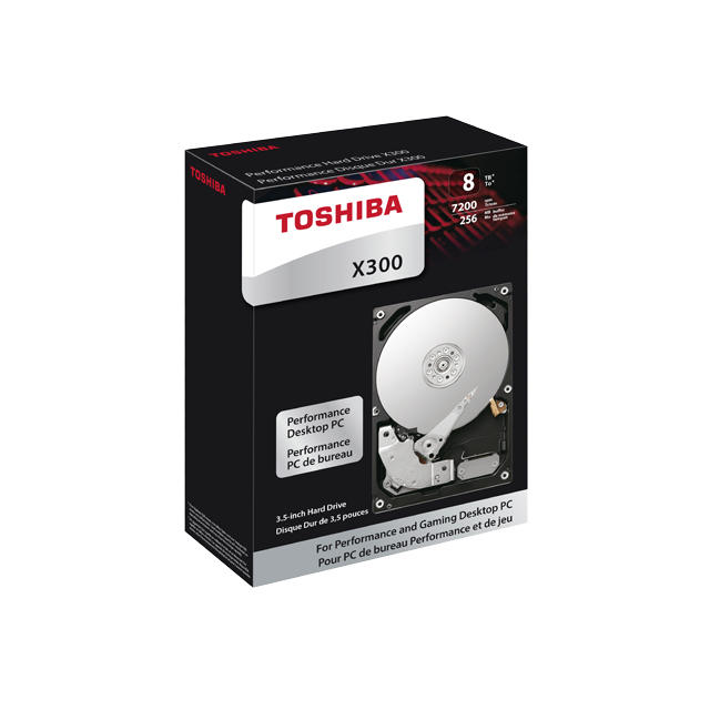 Toshiba X300 Performance - Festplatte - 12 TB - intern - 3.5 (8.9 cm)