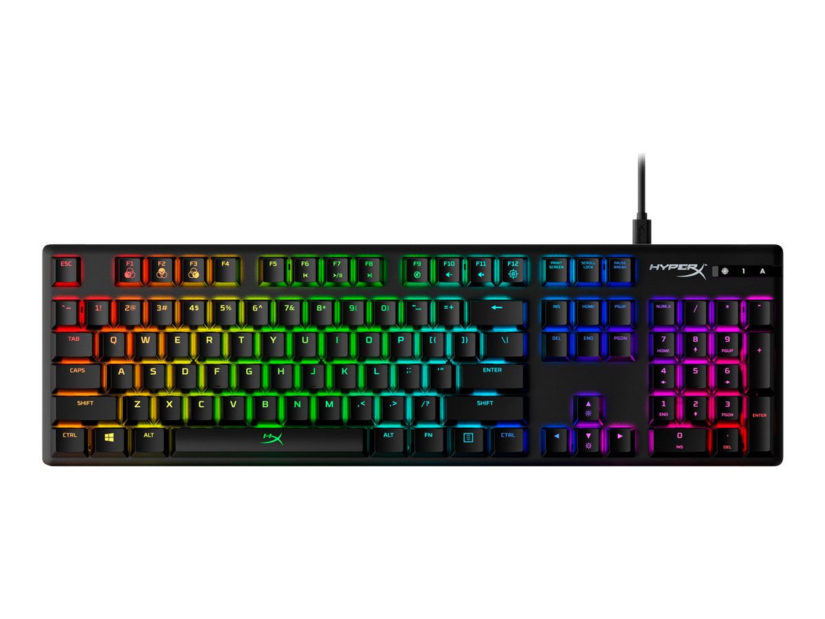 HyperX Alloy Origins keyboard USB QWERTZ German Black
