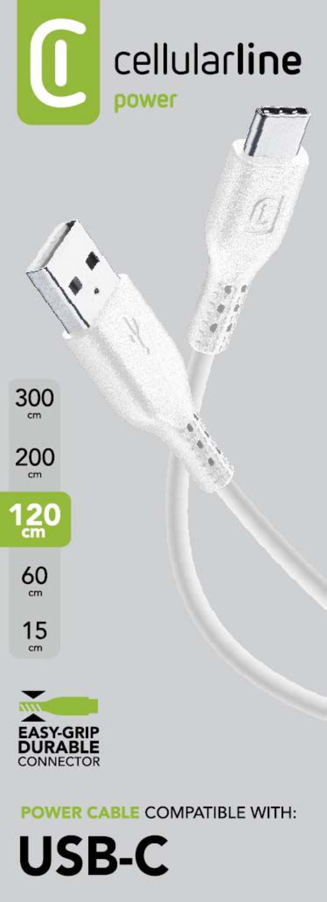 Cellularline Power Cable 120cm - USB-C