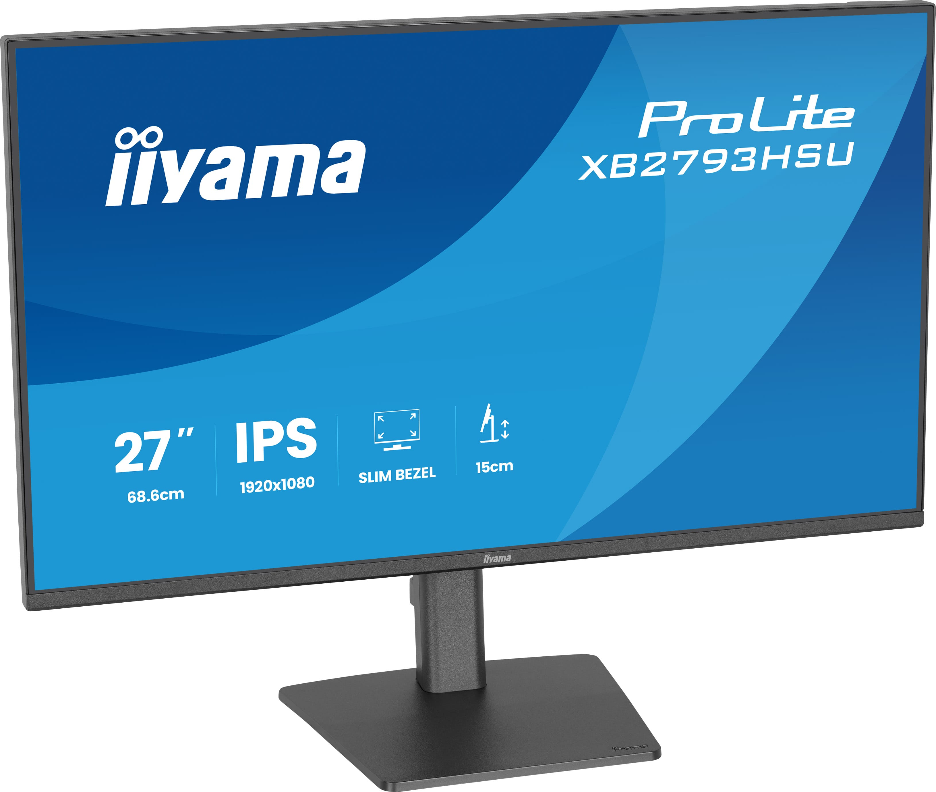 iiyama ProLite XB2793HSU-B1 computer monitor 68.6 cm (27) 1920 x 1080 pixels Full HD LED Black