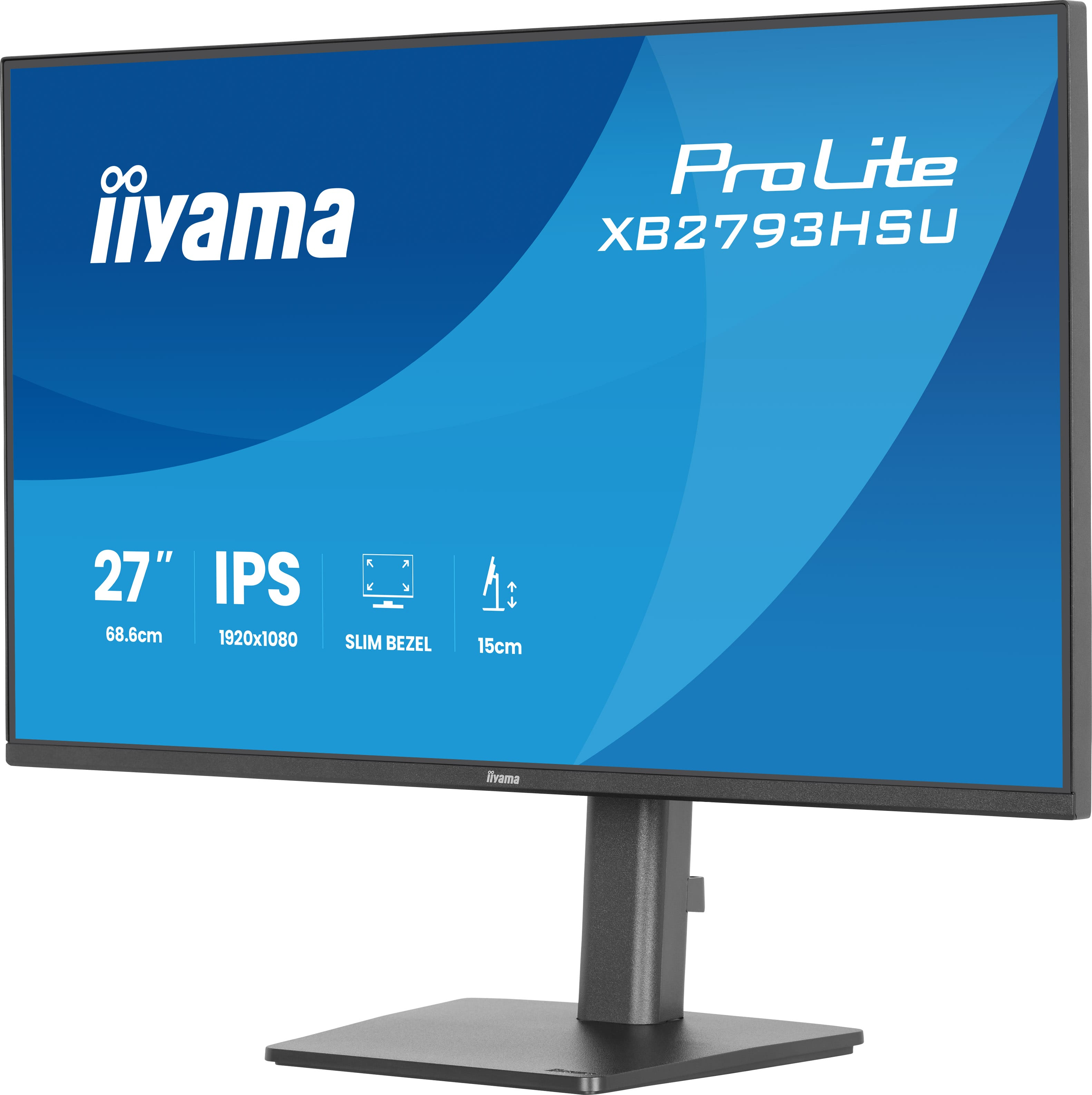 iiyama ProLite XB2793HSU-B1 computer monitor 68.6 cm (27) 1920 x 1080 pixels Full HD LED Black