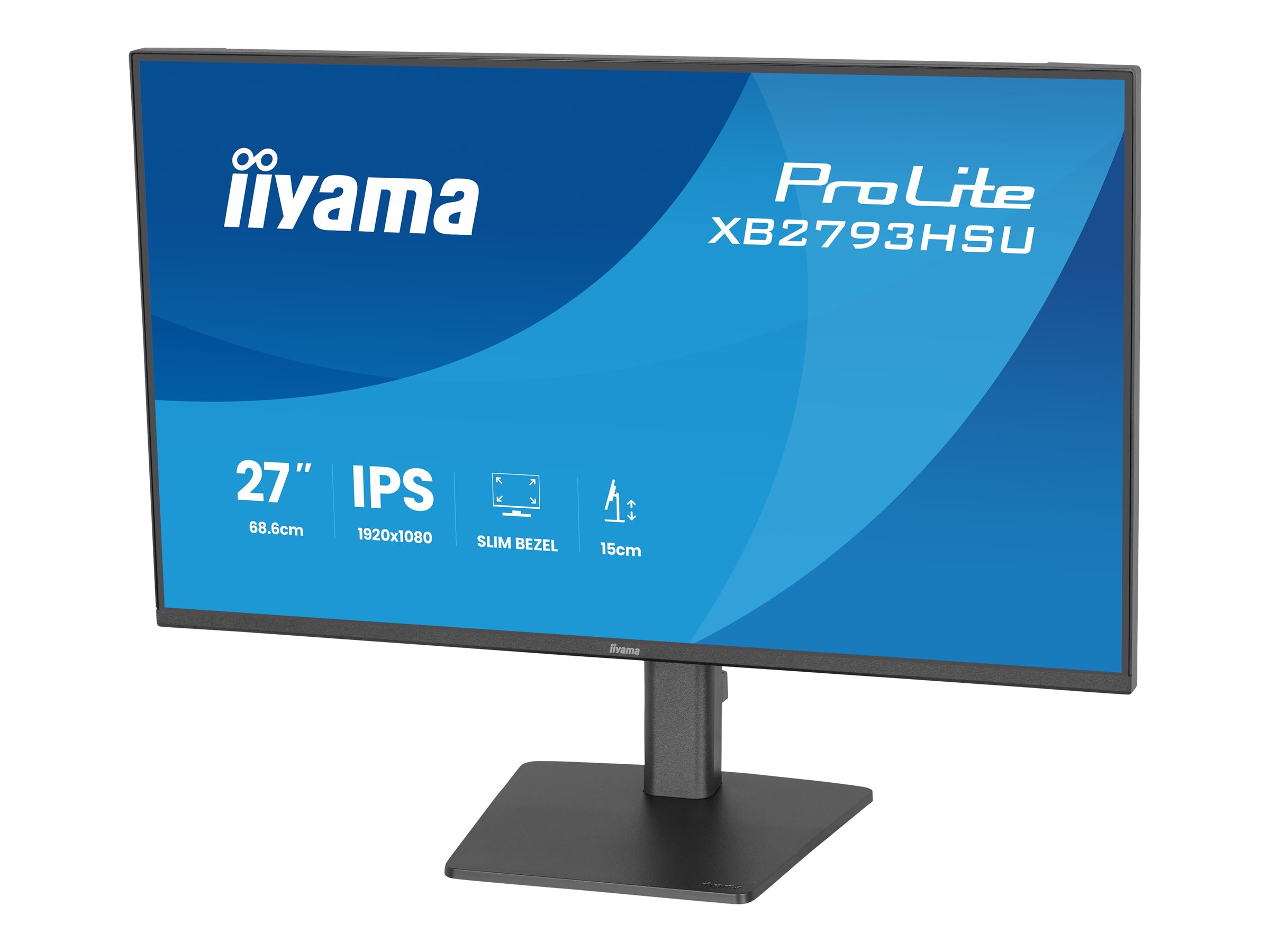 iiyama ProLite XB2793HSU-B1 computer monitor 68.6 cm (27) 1920 x 1080 pixels Full HD LED Black