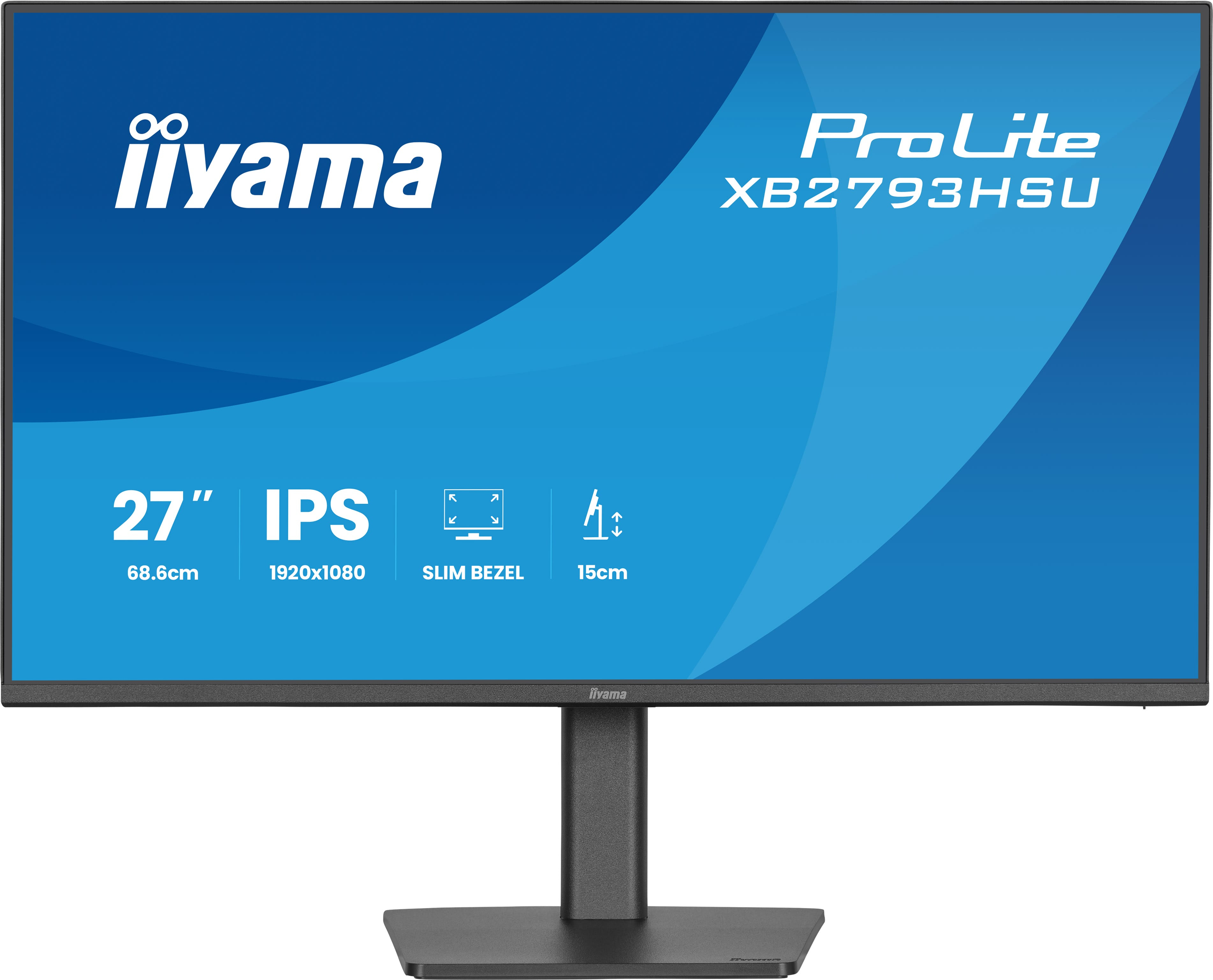 iiyama ProLite XB2793HSU-B1 computer monitor 68.6 cm (27) 1920 x 1080 pixels Full HD LED Black