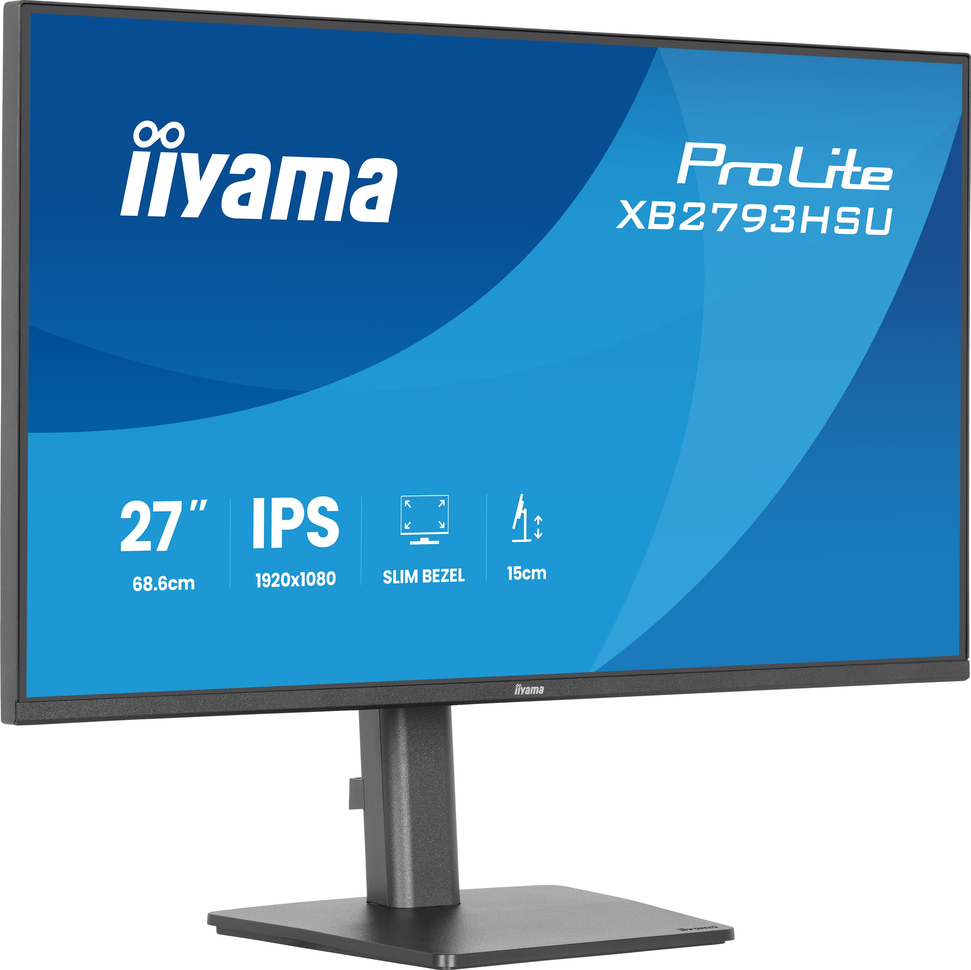 iiyama ProLite XB2793HSU-B1 computer monitor 68.6 cm (27) 1920 x 1080 pixels Full HD LED Black