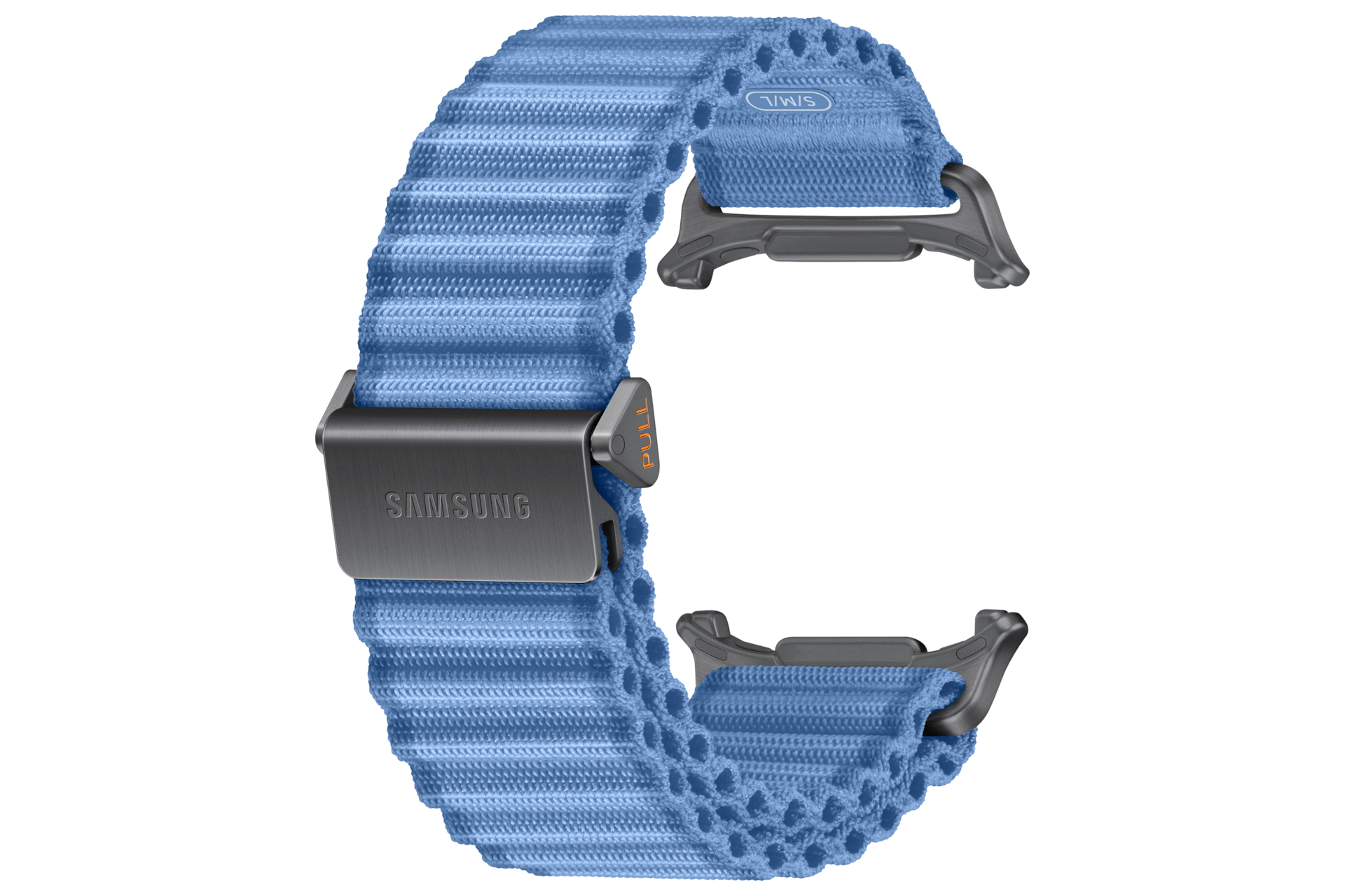 Samsung Trail Band (S/M/L) for Galaxy Watch Ultra2 Bande Bleu Tissu