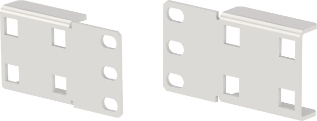 EFB Elektronik EFB-Elektronik 1-Way - PDU Montagekit - Rack montierbar - Jet Black, RAL 9005 - 48.3 cm (19)