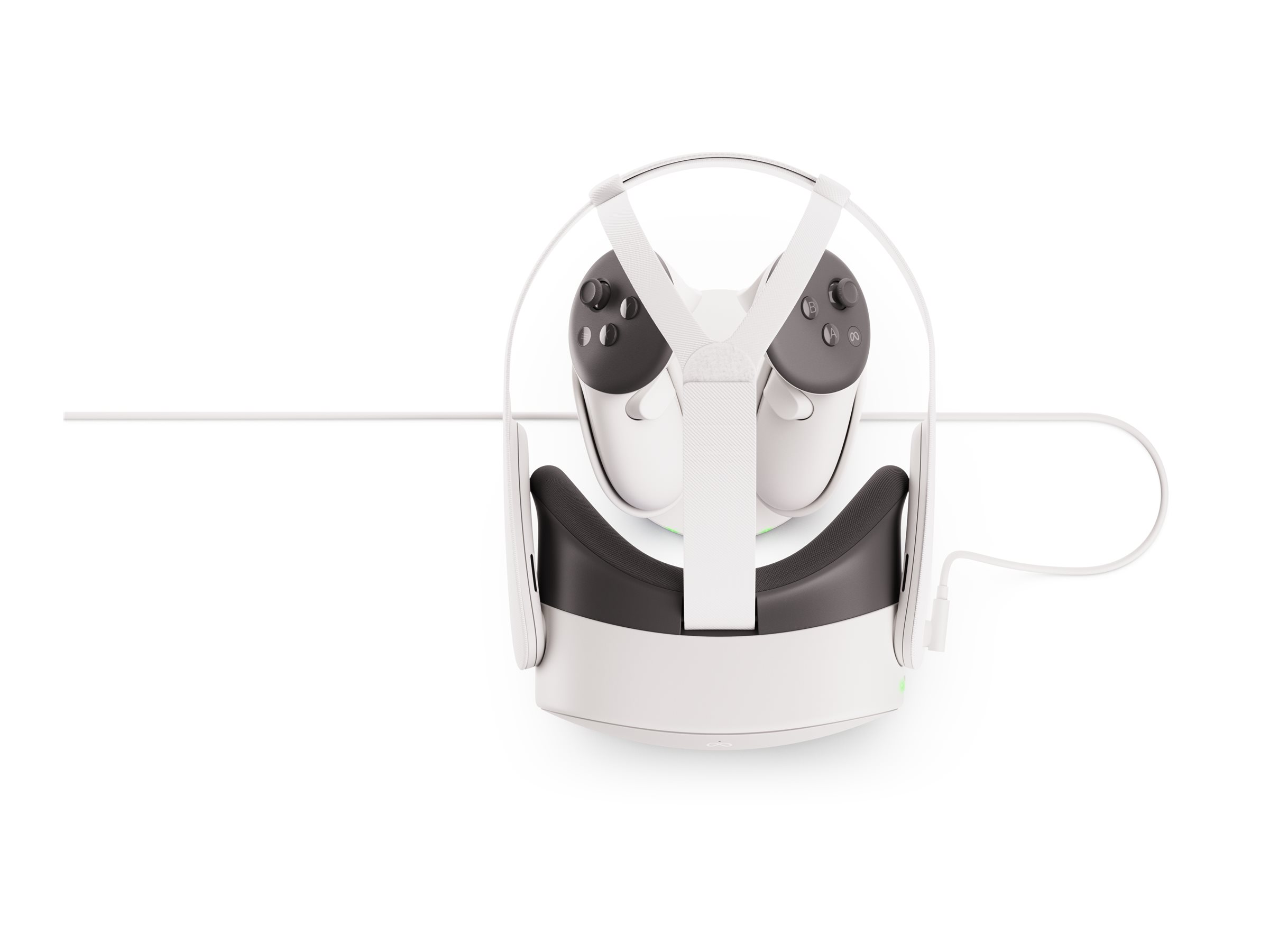 META Ladestation - kompakt + Batterie 2 x - Li-Ion - 167 mAh - 0.64 Wh - 27 Watt (24 pin USB-C)