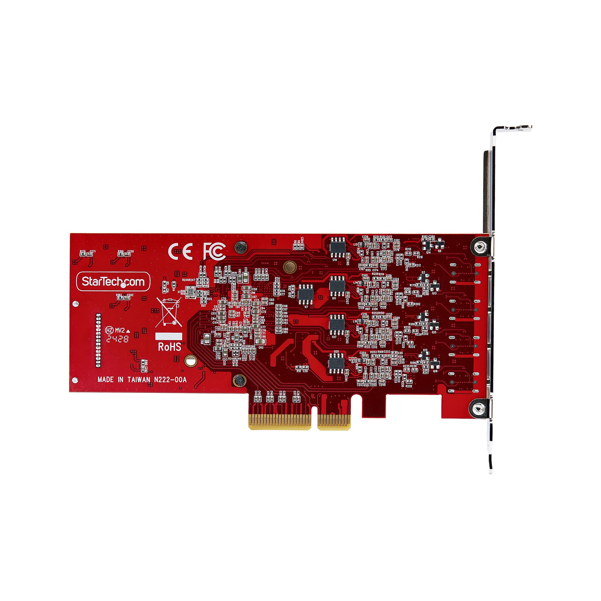 StarTech.com 4-Port USB Type-C PCIe Card, USB-C 10Gb, 4x Controllers, TAA