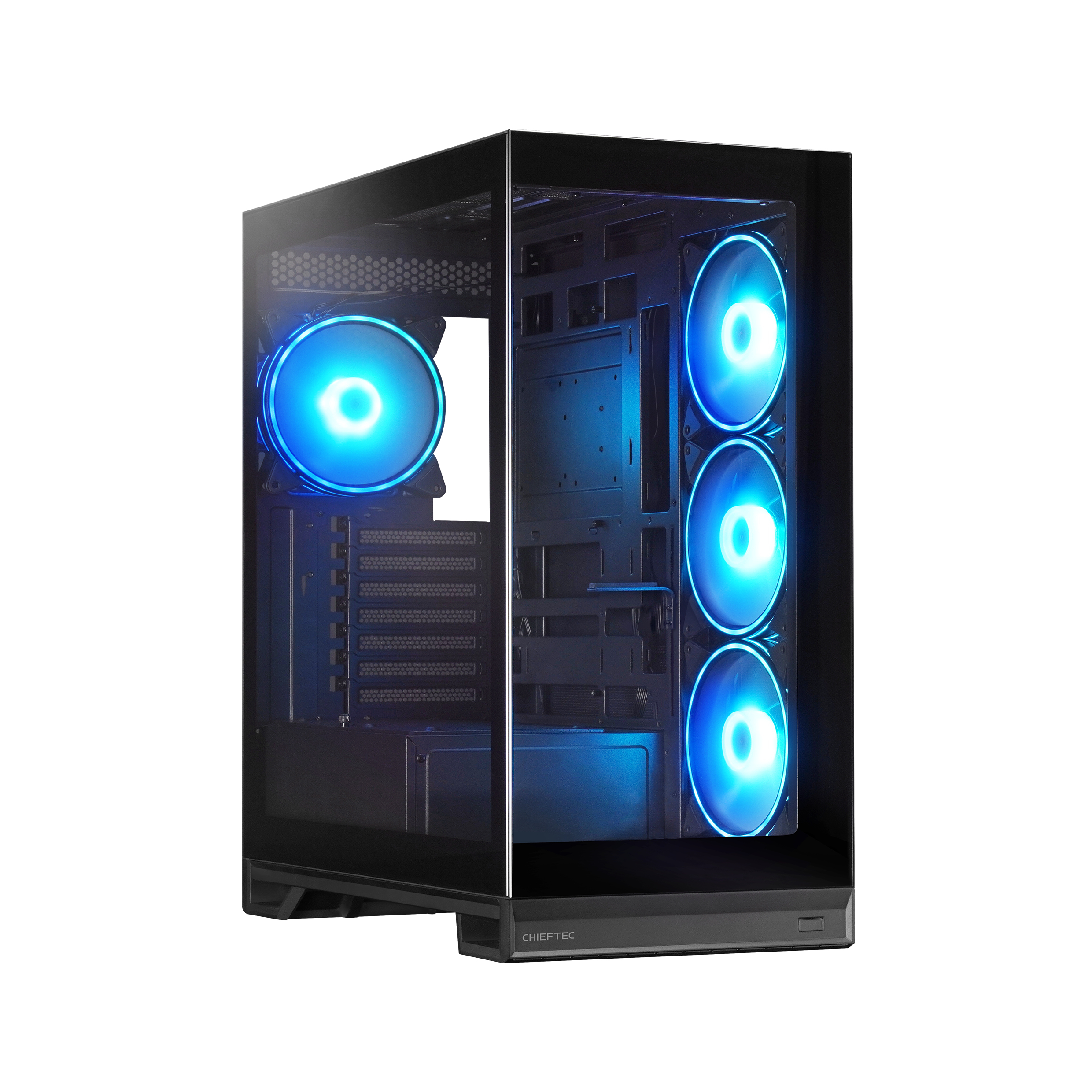 Chieftec GX-30B-OP carcasa de ordenador Midi Tower Negro