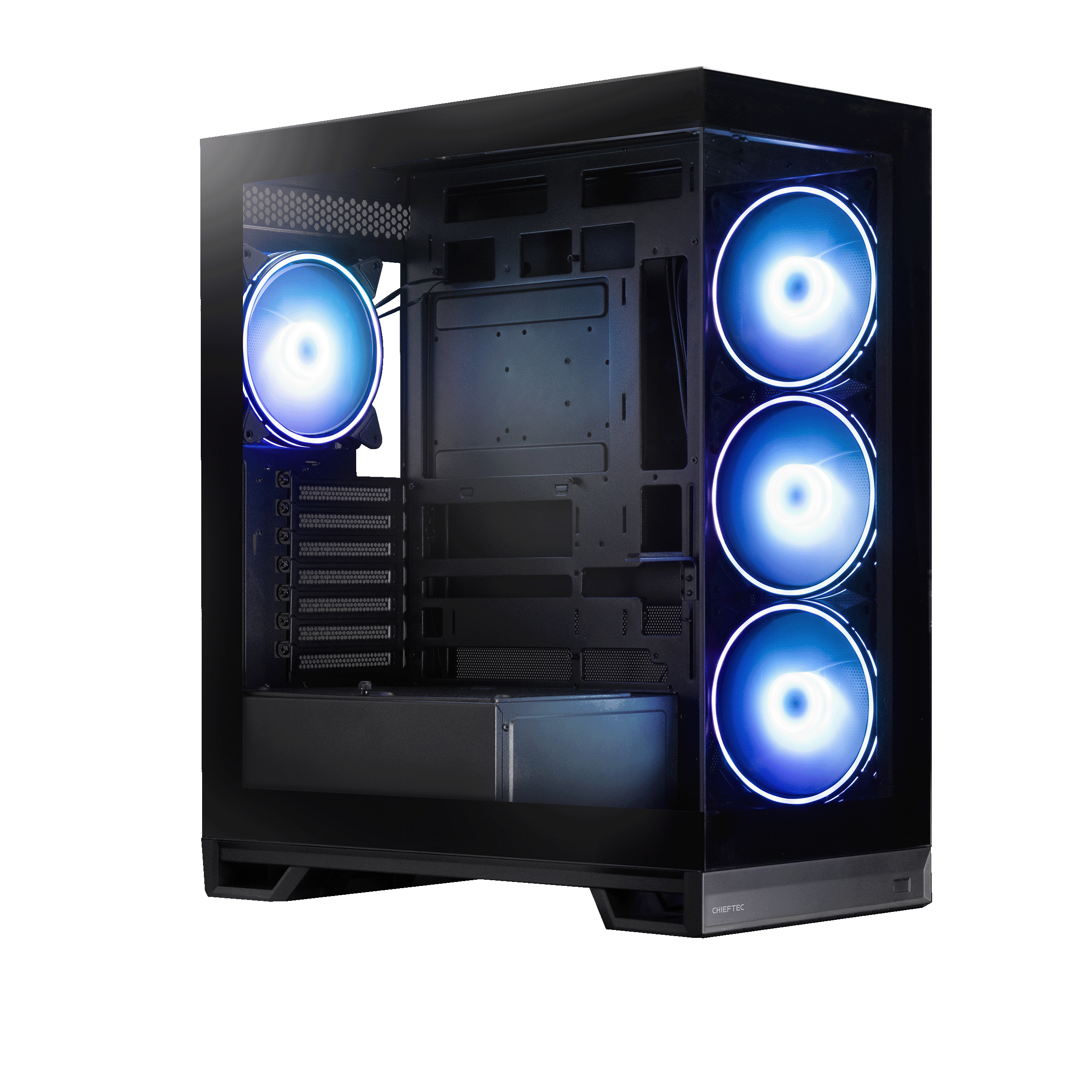 Chieftec GX-30B-OP carcasa de ordenador Midi Tower Negro