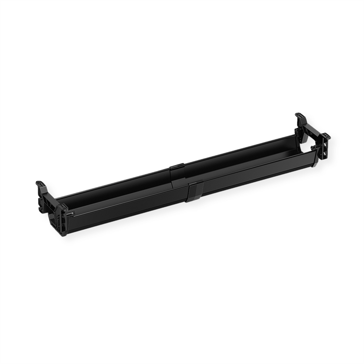 ROLINE Easy2Open Untertisch-Kabelkanal L schwarz