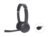 Conceptronic Headset Wireless Bluetooth mit Ladest.+ Ada. sw