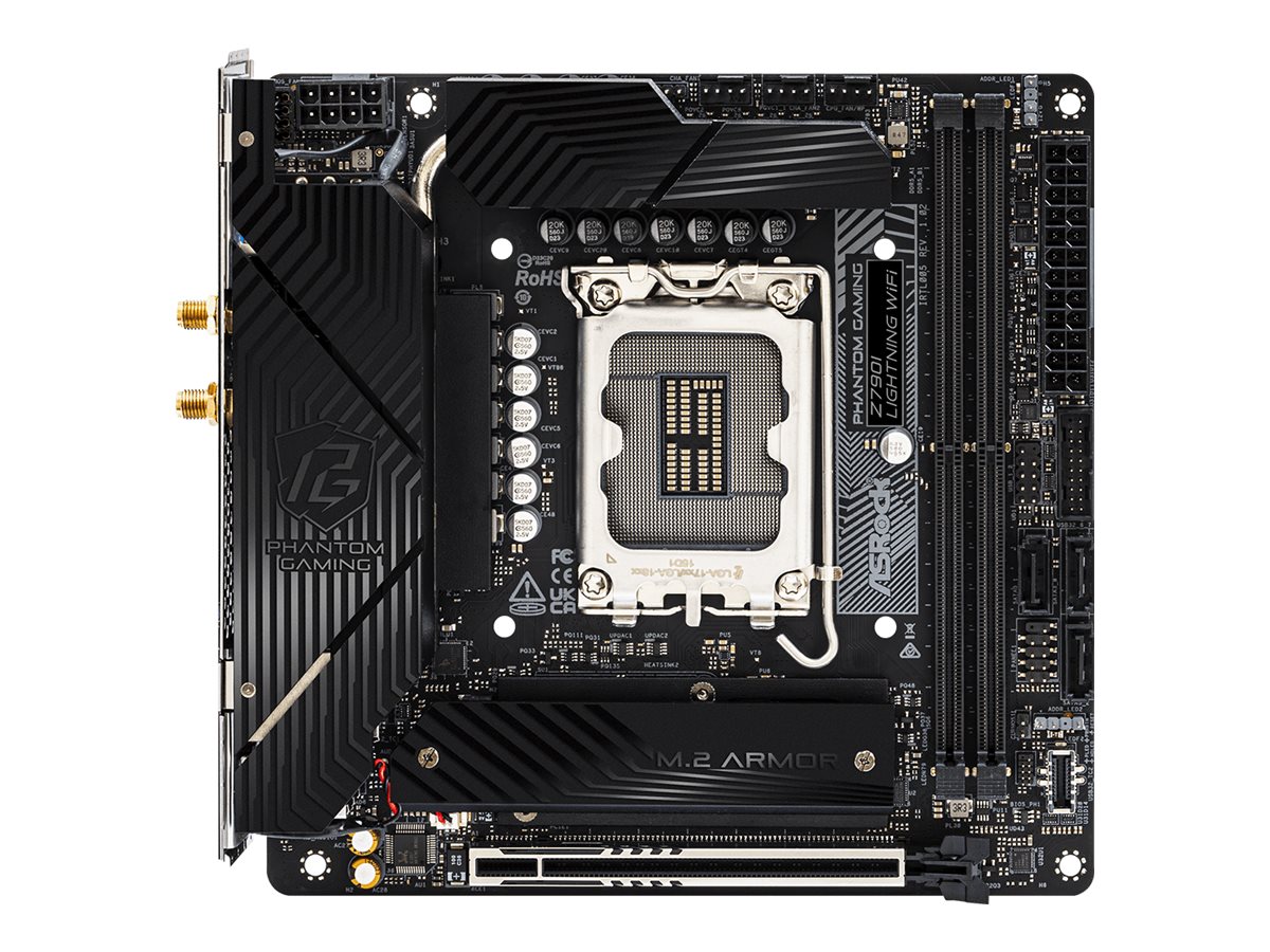 ASRock B760I Lightning WiFi 1700 mATX HDMI/DP DDR5 retail