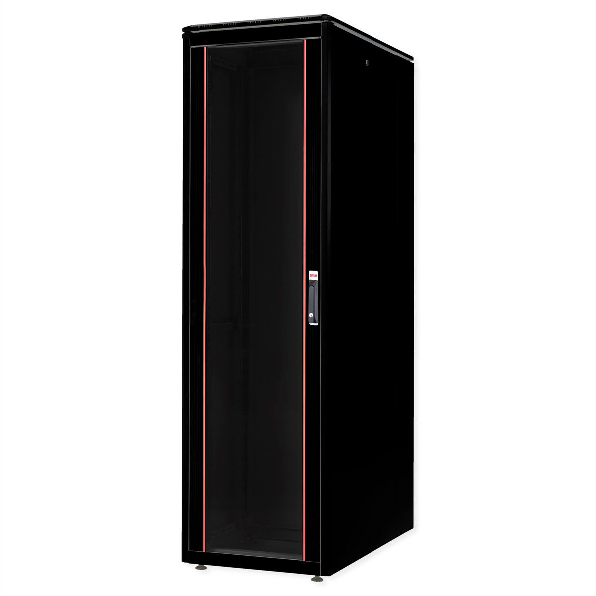 ROLINE Pro - Schrank Netzwerkschrank - RAL 9005, Jet Black - 47U - 48.3 cm (19)