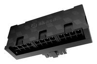 Akasa G-Nexus P24 90 Degree 12VHPWR Adapter 12+ male to 3X8Pin female max 600 - Kabel