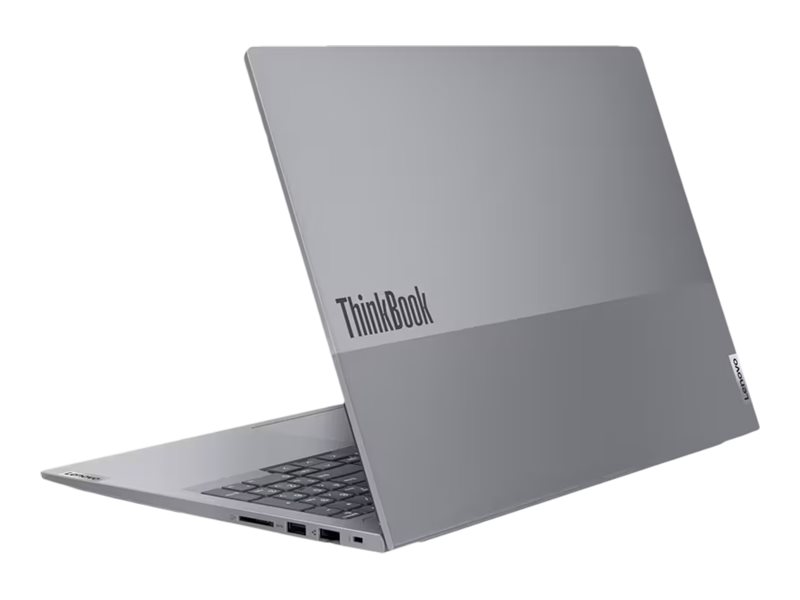 Lenovo ThinkBook 16 G6 ABP 21KK - 180�-Scharnierdesign - AMD Ryzen 5 7430U / 2.3 GHz - Win 11 Pro - Radeon Graphics - 16 GB RAM - 512 GB SSD NVMe - 40.6 cm (16)
