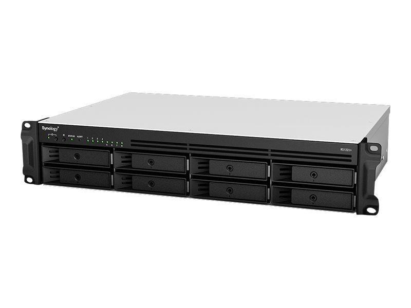 Synology RackStation RS1221RP+ NAS/storage server Rack (2U) Ethernet LAN Black V1500B