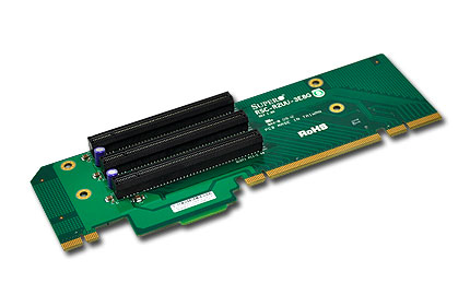 Supermicro RSC-R2UU-3E8G carte et adaptateur dinterfaces Interne PCIe