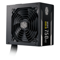 Cooler Master MWE 750W 80+ Gold V2 - 750 W - 90 -264 V - 47 - 63 Hz - 5 - 10 A - Aktiv - 120 W