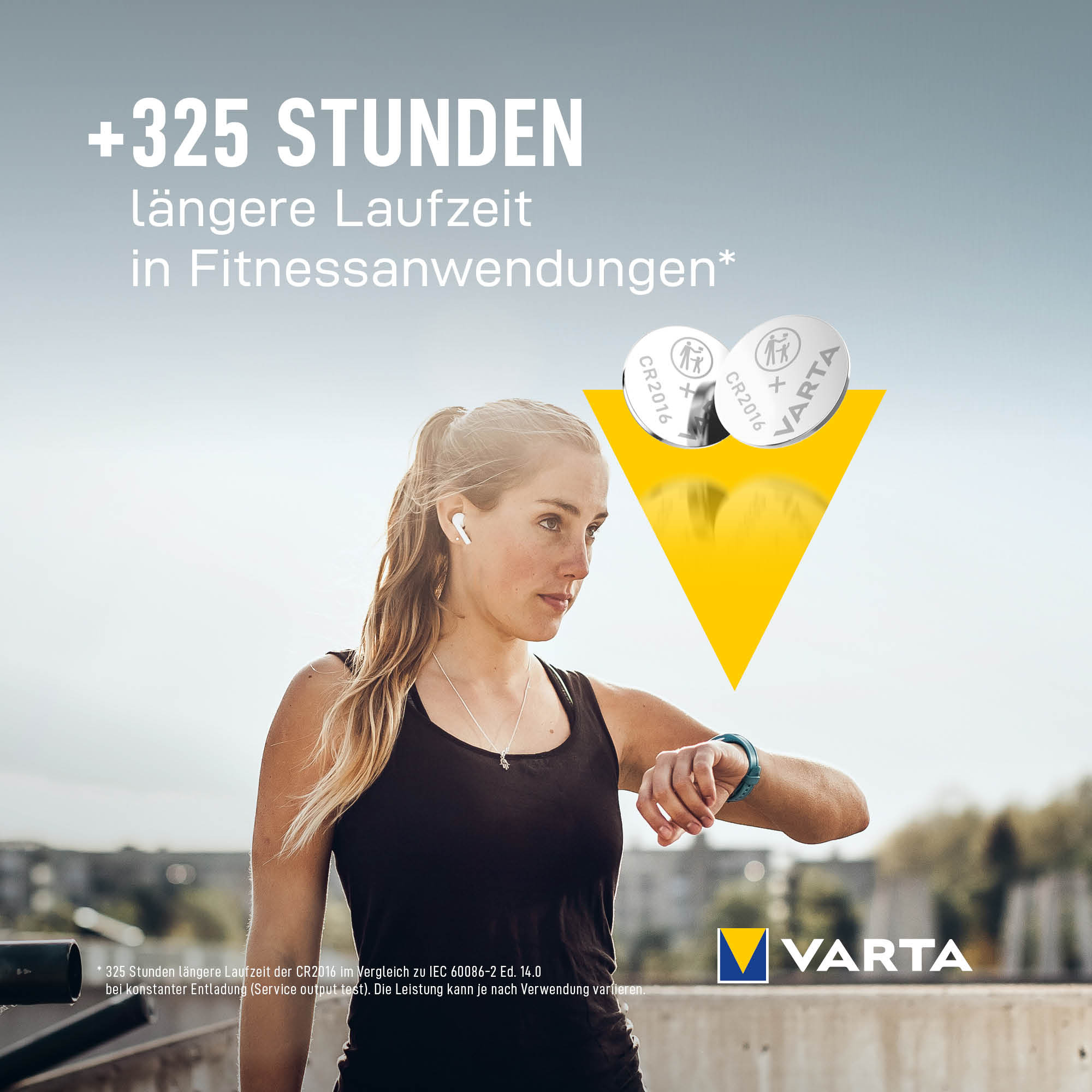 Varta Batterie CR2016 - Li - 90 mAh
