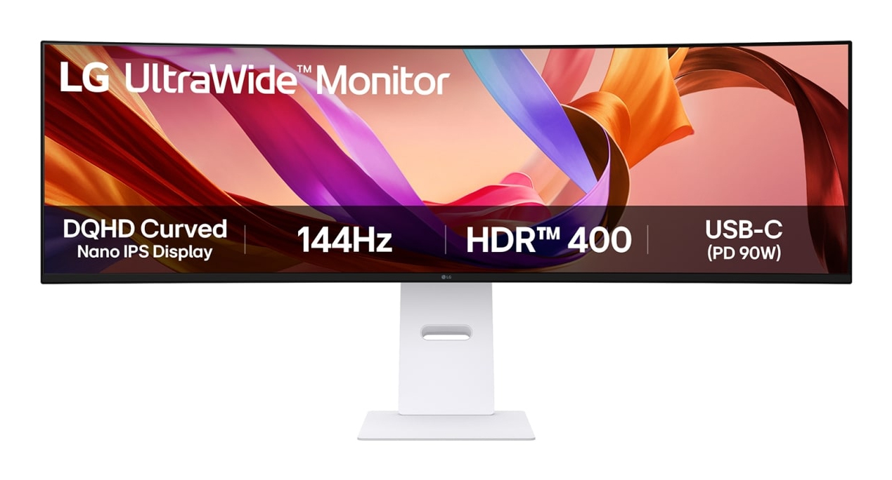 LG 49U950A-W computer monitor 124.5 cm (49) 5120 x 1440 pixels Dual QHD LED Black, White