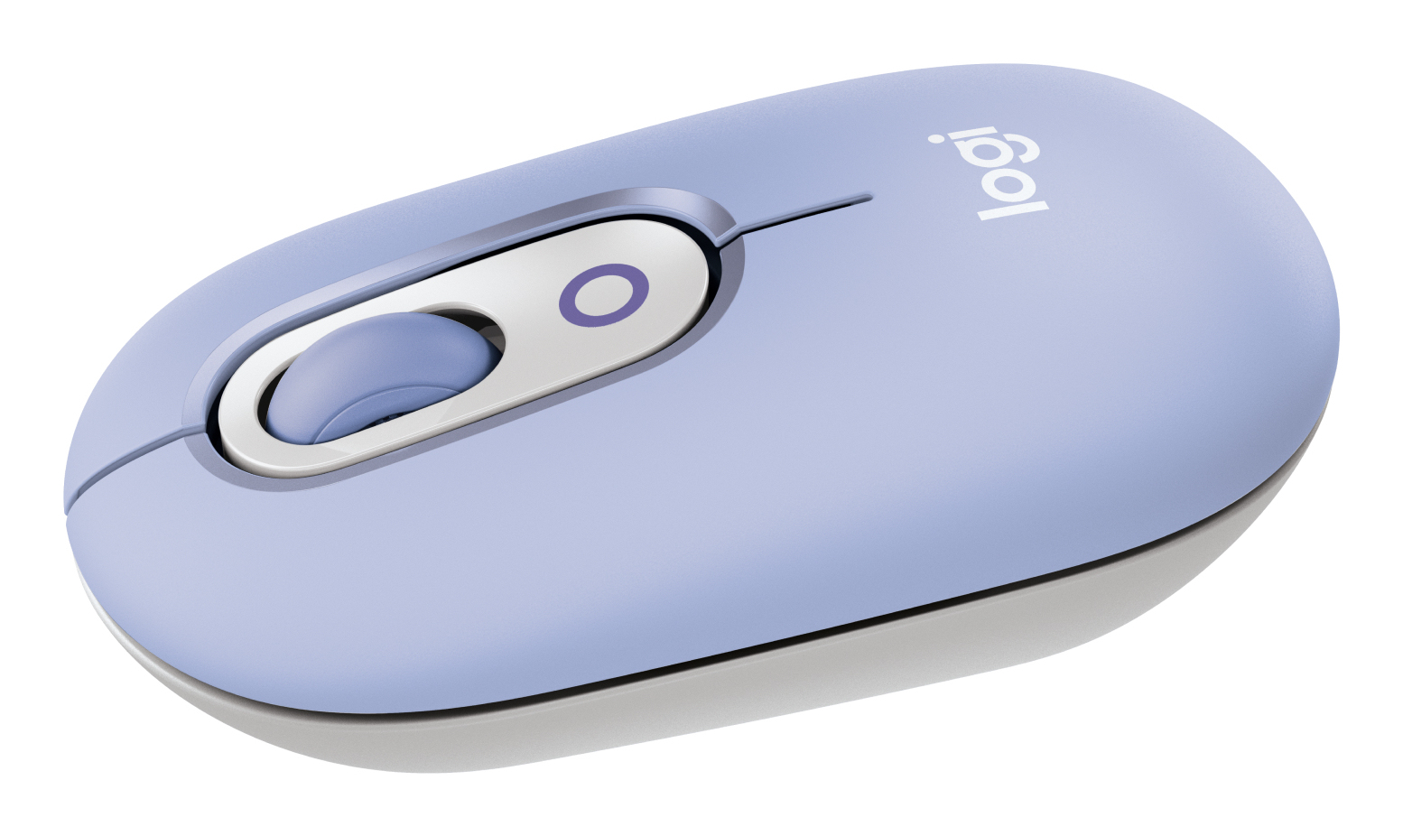 Logitech POP Mouse, ratn inalmbrico Bluetooth compacto y porttil con botones programables y clics discretos, tecnologa Easy-Switch para alternar hasta 3 dispositivos, porttil, tablet, PC: Lila