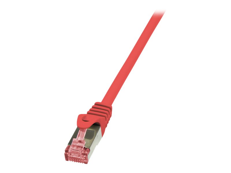 LogiLink 1m Cat.6 S/FTP cable de red Rojo Cat6 S/FTP (S-STP)