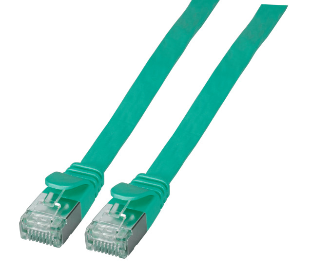 EFB Elektronik K5545GN.3 cavo di rete Verde 3 m Cat6a U/FTP (STP)