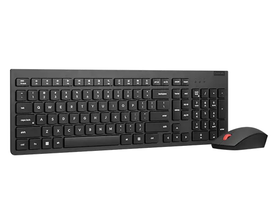 Lenovo 4X31N50745 clavier Souris incluse maison/bureau RF sans fil QWERTY Anglais britannique Noir